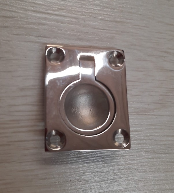 Alzapagliolo acciaio INOX  MM 38 x 48 mm AISI 316