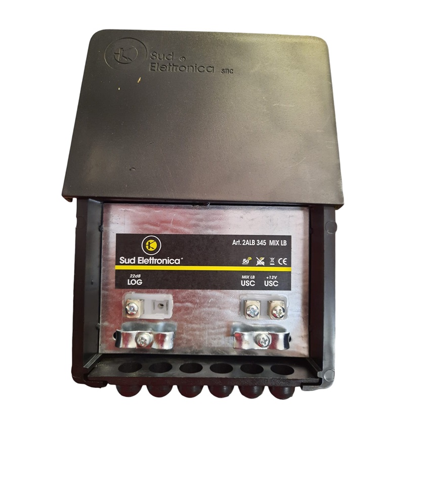 Amplificatore per antenna 2 uscite LOG 2ALB345mix