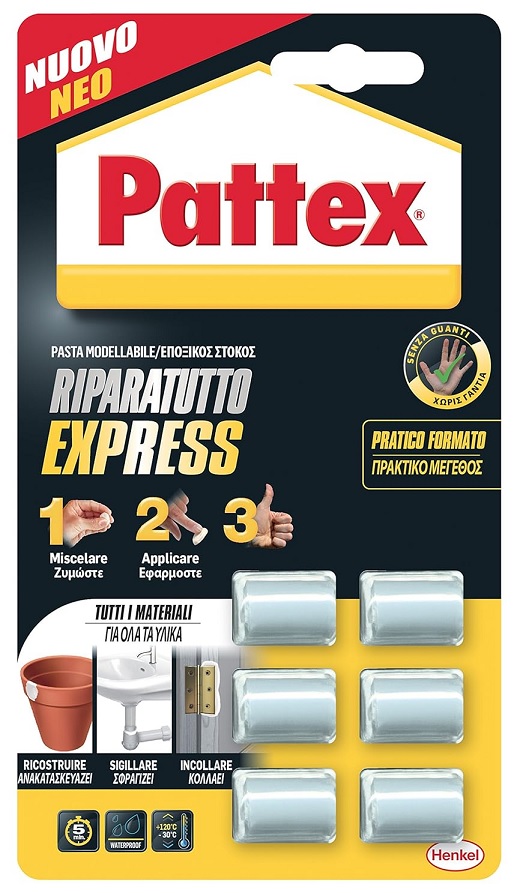 PATTEX Riparatutto express pasta modellabile da 30 gr