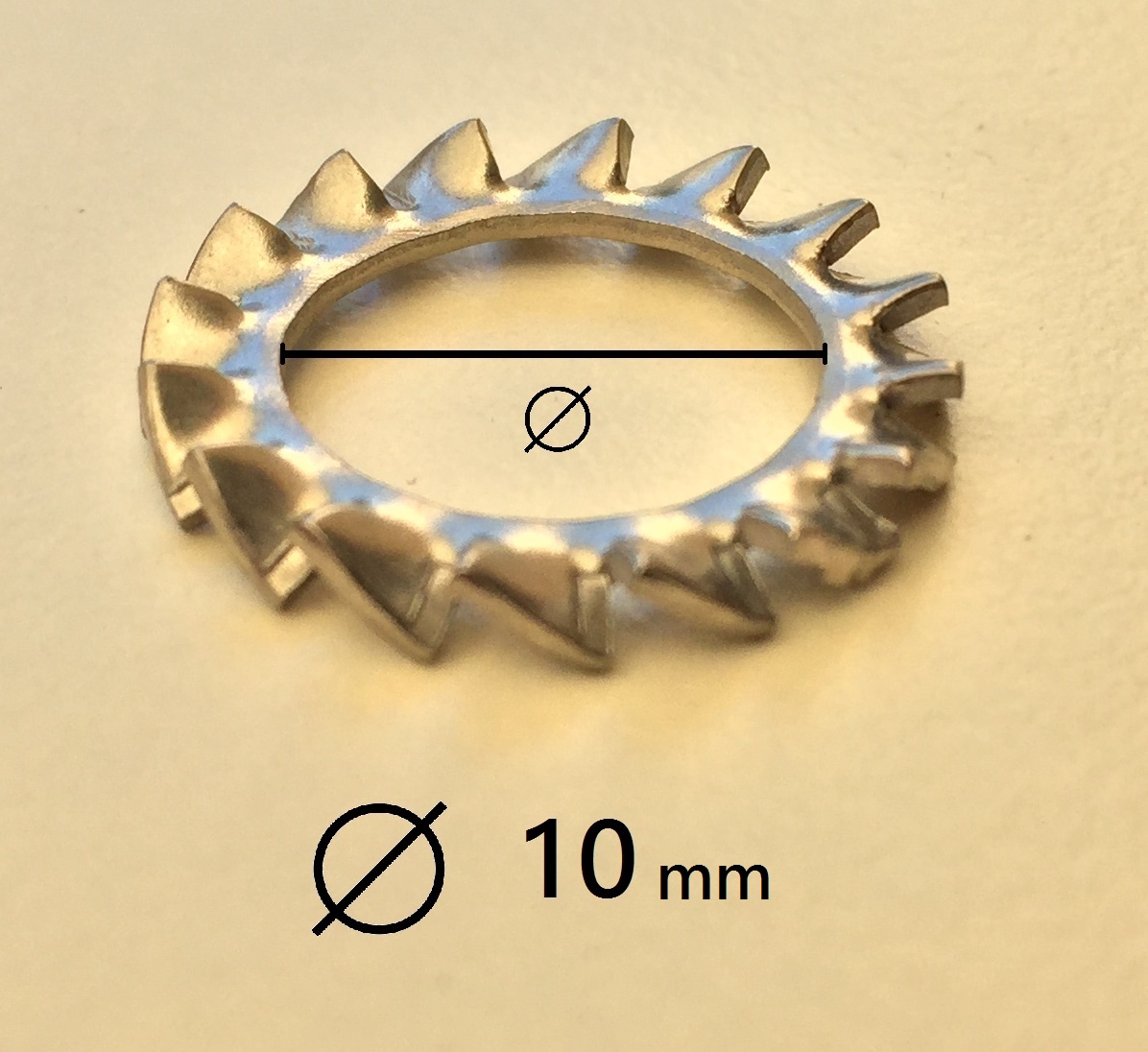 Rondelle acciaio INOX - Variante: diametro 6 pezzi 100