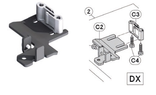 Kit per porta scorrevole binario + carrelli professionale Sliding PUMA -  Variante: portata 80kg lungo 200cm