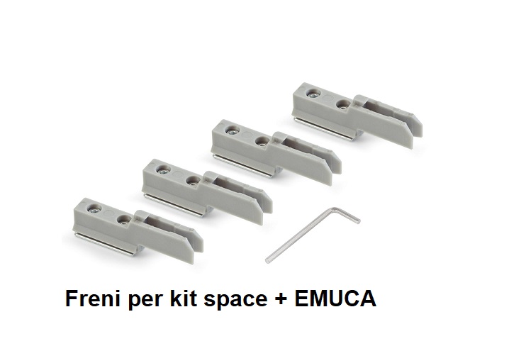 Freni per Kit Space +  Emuca 6022520 