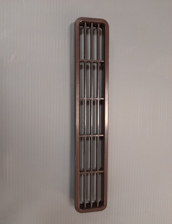 Griglia da incasso per mobili ABS 200x 30 mm - LA VENTILAZIONE - Variante:  Marrone