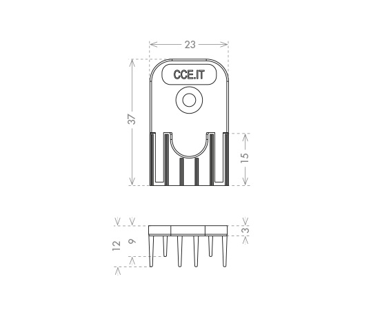 Antispifferi No Air Wood CCE - Variante: 5mm